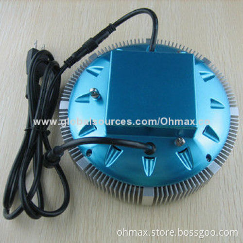 Round Indoor LED Grow Light, 90W, W/ Full Spectrum for Indoor Plants/Cucumber/Bitter Gourd/Lettuce
